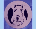 Fox Terrier head magnet